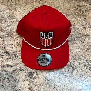 USMNT USA soccer new era SnapBack rope hat NWT